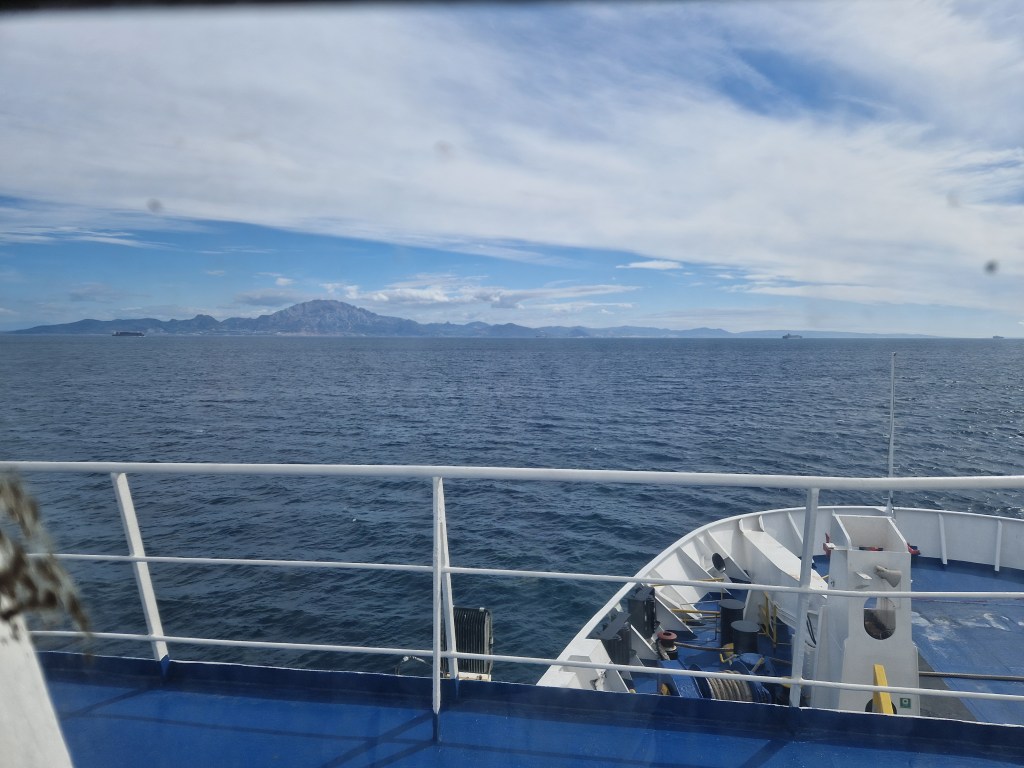 Día 1. Cruzo el Estrecho en Algeciras y me encuentro a un buen&nbsp;samaritano.